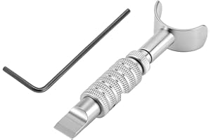 PH PandaHall 1 Set Couteau à Decouper Rotatif Couteau rotatif réglable Outil de cuir - Gravure artisanale en Alliage pour Fabrication des Artisanats Faits à Main en Cuir