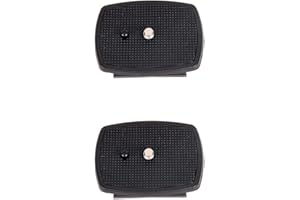 CAMBOFOTO Quick Release Plate with1/4 Screw，Quick Release Plate for phone holder and Camera tripod(2 PACK)