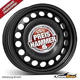 fiat 4x100 FL 515010 Winter  Sommer  Stahlfelgen  Felge  6 J x15 H2 ET 43 4x100 für Fiat Typ Punto (Grande) 199 Baujahr 10/05-09/09