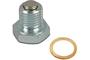 BISOMO SET: Ölablassschraube M14 x 1,5mm + Kupferdichtring Ø 14mm x 20mm Simson S51, S70, SR50, SR80, KR51/2