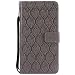 Produktbild LG G Stylo 2 Hülle, LG Stylus 2 Hülle, LG LS775 Hülle, DENDICO PU Leder Handyhülle mit Standfunktion und Kartenfach, Magnetverschluss Flip Brieftasche Wallet Tasche Etui TPU Schutzhülle für LG G Stylo 2 / Stylus 2 / LS775 - Braun