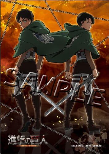 Attack on Titan Desk Mat D (japan import)