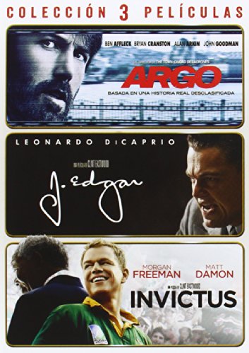 Pack Argo +  J. Edgar + Invictus [DVD]
