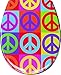 Produktbild Kleine Wolke 1841148075 Peace WC-Sitz, Duroplast, Multicolor, 37 x 45 x 5 cm
