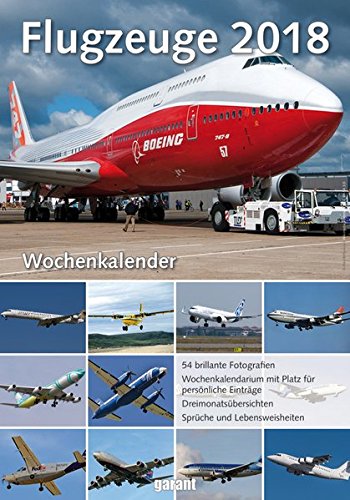 Wochenkalender Flugzeuge 2018
