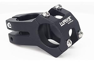 PLATTBK Potence VTT en Alliage Aluminium 31.8mm Potences Courte pour Guidon, pour vélos de Route, BMX