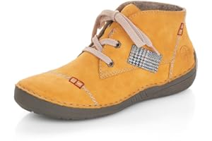 Rieker Mujer Zapatos con Cordones 52543, señora Calzado cómodo