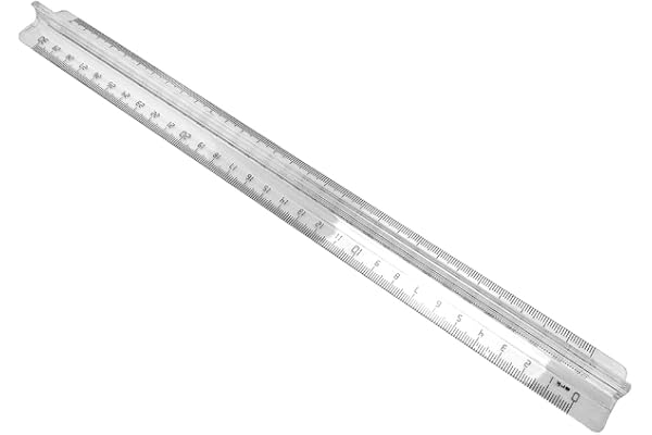 ARK UNIVERSAL TEMPLATE 30 cm. - 8 mm. Code : 033