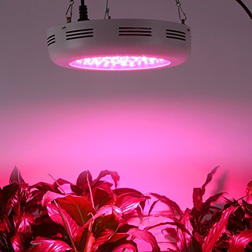 Roleadro 270W Pflanzenlampe UFO LED Grow Lampe Vollspektrum mit UV Licht per Gewächshaus Pflanzen Wachstum und Blüte - 6