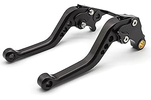 BARDZO Leve Freno Frizione 2022 2023 Per Royal Per Enfield Hunter 350 Moto Regolabile Freno Frizione Maniglia Accessori Leve Frizione (Color : Black 147mm)