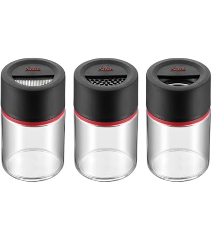 Sonnengold Lot de 20 pots à épices 120 ml [4,9 x 10 cm] – Verres à