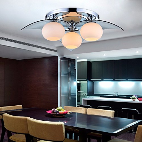 Preisvergleich Produktbild Led Deckenleuchte Moderne, einfache kreative Runde Flower Style Wohnzimmer Atmosphäre Kristall Licht Schlafzimmer Restaurant Beleuchtungskörper 650 * 310mm