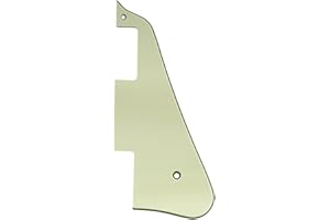 Musiclily Pickguard Guitare LP pour Guitare électrique Epiphone Les Paul style Moderne, 3 plis Vert Menthe