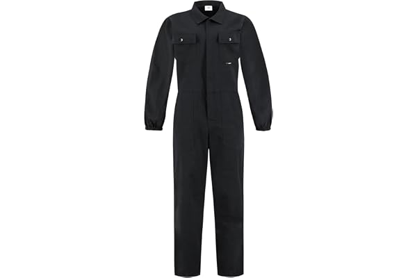 BWOLF ANAX Combinaison Travail Salopette De Travail Homme Bleu de Travail Homme - 100% Coton