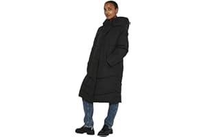 Noisy May NMTally Long Jacket Frauen Wintermantel schwarz Basics, Streetwear