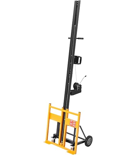Élévateur à Panneaux Werku WK602160 - Levée Horizontale Et Verticale, Charge Max 75 Kg, Hauteur Max 4 M - Qualité Pro, Certifié CE