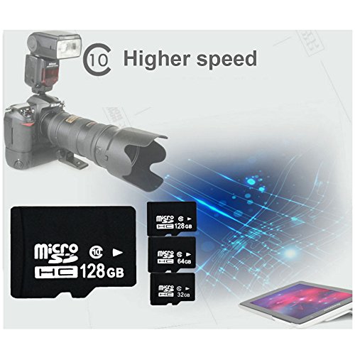 Memory Card ad alte prestazioni Micro SDHC TF (Classe 10) per smartphone, tablet, fotocamere ed altri dispositivi.