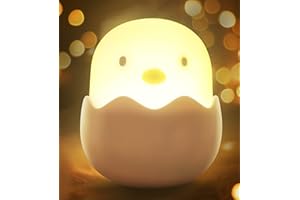 ‎JKUSS JKUSS LED Nachtlicht kinder, Stilllicht Dimmbar Nachtlampe, Aufladbar LED Touch Licht, Nachtlicht Baby, Tragbar Aufladbar Nachtleucht Nachtlicht für Babyzimmer, Keine verschluckbare Kleinteile - Egg