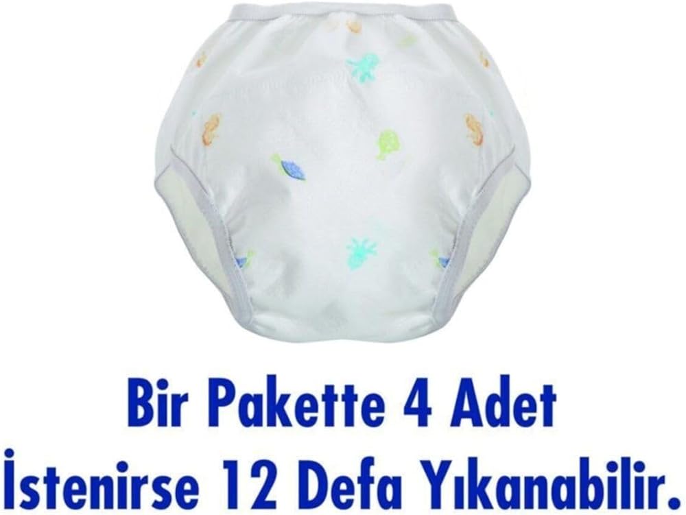 Sevi Bebe Pamuk Pedli Alıştırma Külodu 4 Adet