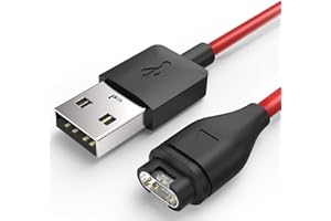 TUSITA Chargeur Compatible avec Garmin Fenix 6 6S 6X Pro,Fenix 5 5S 5X Plus,Fenix 7 7S 7X, Forerunner 935 945 745 45 45S 245,Approach S10 S40 S60,Vivoactive 3 4 4S,Vivomove 3S,Vivosport,Instinct,Venu