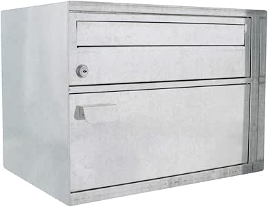 SCATOLA PACCHI HWC-G80, Scatola Pacchi Cassetta Lettere Stand, Acciaio - Foto 9