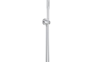 GROHE Euphoria Cosmopolitan 26404000 słuchawka prysznicowa z 1 rodzajem strumienia | w zestawie wąż prysznicowy i łuk przyłączeniowy do ściany z uchwytem prysznicowym | chrom | 26404000