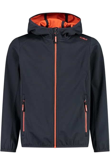 Veste Softshell Enfant Black Crevice - Imperméable 8000mm, Respirante, Coupe-vent