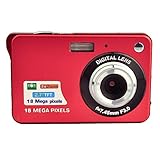 Stoga C3 Mini Cámara 2.7 Pulgadas TFT LCD HD Mini Cámara Digital - Rojo