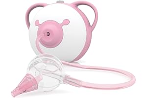 Nosiboo Pro aspirator do nosa elektryczny (Różowy, 19,8x16,2x17,2 cm)