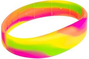 Gelikom 3 Stück RFID Armband SILA09 MIFARE® Classic 1K (Multicolor, 50)