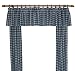 Produktbild Wirth Landhaus Vorhänge Design Finja, kariert, Kräuselband, 2-er Pack, 125/55 cm, blau