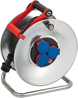 Brennenstuhl 1198350 Dévidoir de câble Garant S IP 44 câble H07RN-F 3G2,5 25 m