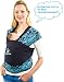 Unordinary Design Baby Wrap | Pattern baby sling | Extra Soft Baby Carrier | Baby Carriers By Babypeta | Premium Quality Baby Slings and Wraps (blue navy)