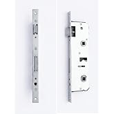 Bijutek PVC Balkon Banyo WC Kapı Kilidi 35mm - Ofis PVC Kapı Kilidi Dar Profil 2 ADET