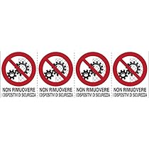 Kit 6 Adesivi Vietato Fumare E Svapare | Pittogramma ISO 7010 | Resistente Per Esterno 5 Cm - Foto 12