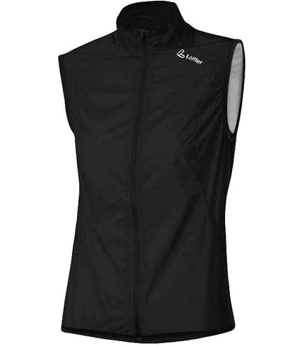 löffler fahrradweste damen W Bike Vest CF WPM Pocket Black Helm für Laufrad Fahrradlenker mit Winkelvorbau einstellen Farbe:CLOUD-WHITE