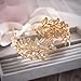 Produktbild &zhou Braut Kopfschmuck, Olivenzweig Form, Haarbänder, gold, retro, handgefertigten Schmuck, Hochzeit Haarschmuck, Hochzeit Zubehör