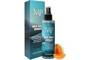 MP MARCHPEREIRA Spray de Sal Marina para Cabello – Sea Salt Spray– Volumen y Textura Natural con Algas, Aloe Vera y Alga Roja – Estilo Playa para Hombres, Mujeres y Niños – 200 ml – Aroma Melón