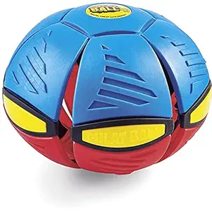 SUPER TOY UFO Magic Flying Soccer Ball Flat Throw Disc for Kids - Multicolor