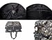 ECOSUSI Deluxe Designer Changing Tote Bags Mummy Handbags Tree Pattern