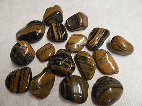 Polierter Kiesel Glanzkies Flusskiesel Kieselsteine Ziersteine Gartenkies Zierkies schwarz und braun verschiedene Mengen und Farben (200kg, Braun) - 2