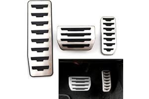 GZYF AT Gear Accelerator Gas Pedal, Foot Rest Pedal & Foot Brake Pedal for Range Rover Evoque 2012-2019, Velar 2017-2020, Discovery Sport 2016-2019