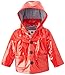 Petit Bateau Baby Girl Red Waxed Raincoat, 24M (34 inches)
