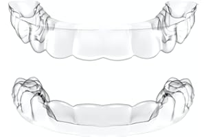 Venneir® Custom-Fitted, Clear 1mm Invisible Essix Retainers —Made at UK Dental Lab, at-Home Impression Kit, Rapid Turnaround —Replacement Retainers for Teeth Stability (Upper & Lower 1mm Hard)