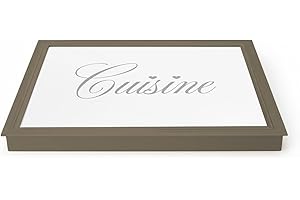 PARAMAISON Copripiano Cucina per Induzione e Gas 55x65 cm | Legno Simply Tortora | Coperchio Protettivo Piano Cottura 4 Fuochi in Pezzo Unico