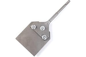 Monkey King Bar SDS-Plus Scraper Chisel Floor Scraper Tile & Thinset Scaling Chisel SDS-Plus Shank Fits SDS-Plus Rotary Hammers and Chipping Hammer Drills (250mmX100mm)
