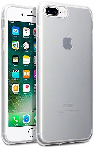 Apple iPhone 7 Plus/iPhone 8 Plus TPU Gel Silicone Rubber Cover Case - Clear