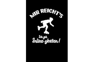 Inline Skates: Ich geh Inline Skaten!: Notizbuch / Notizheft für Inliner Aggressive Skates Speedskates A5 (6x9in) dotted Punktraster