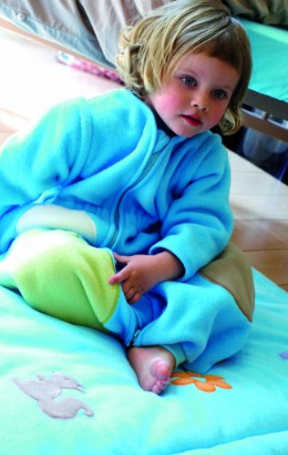 Baby Boum 6-24 Months Soft Appliqued Micro Polar Fleece Sleeping Bag (Cacao Brown)