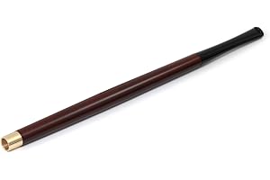 Smith & Frank Pear trä lång cigaretthållare 220 mm / 8,7 tum – trähållare i normal storlek, klassisk återanvändbar munstycke, ingen filterdesign